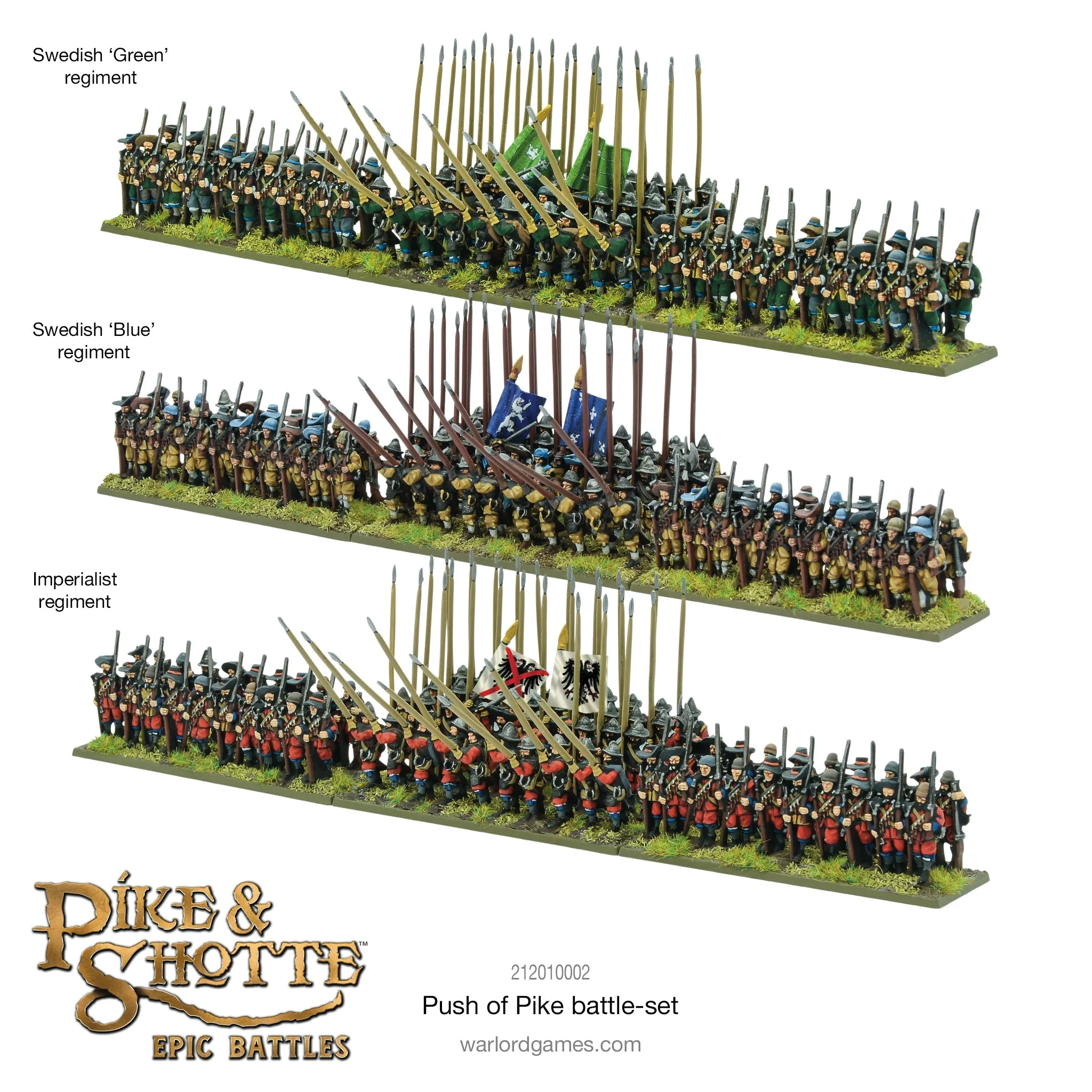 Pike & Shotte Epic Battles - Push of Pike Starter Set - Imagen 3