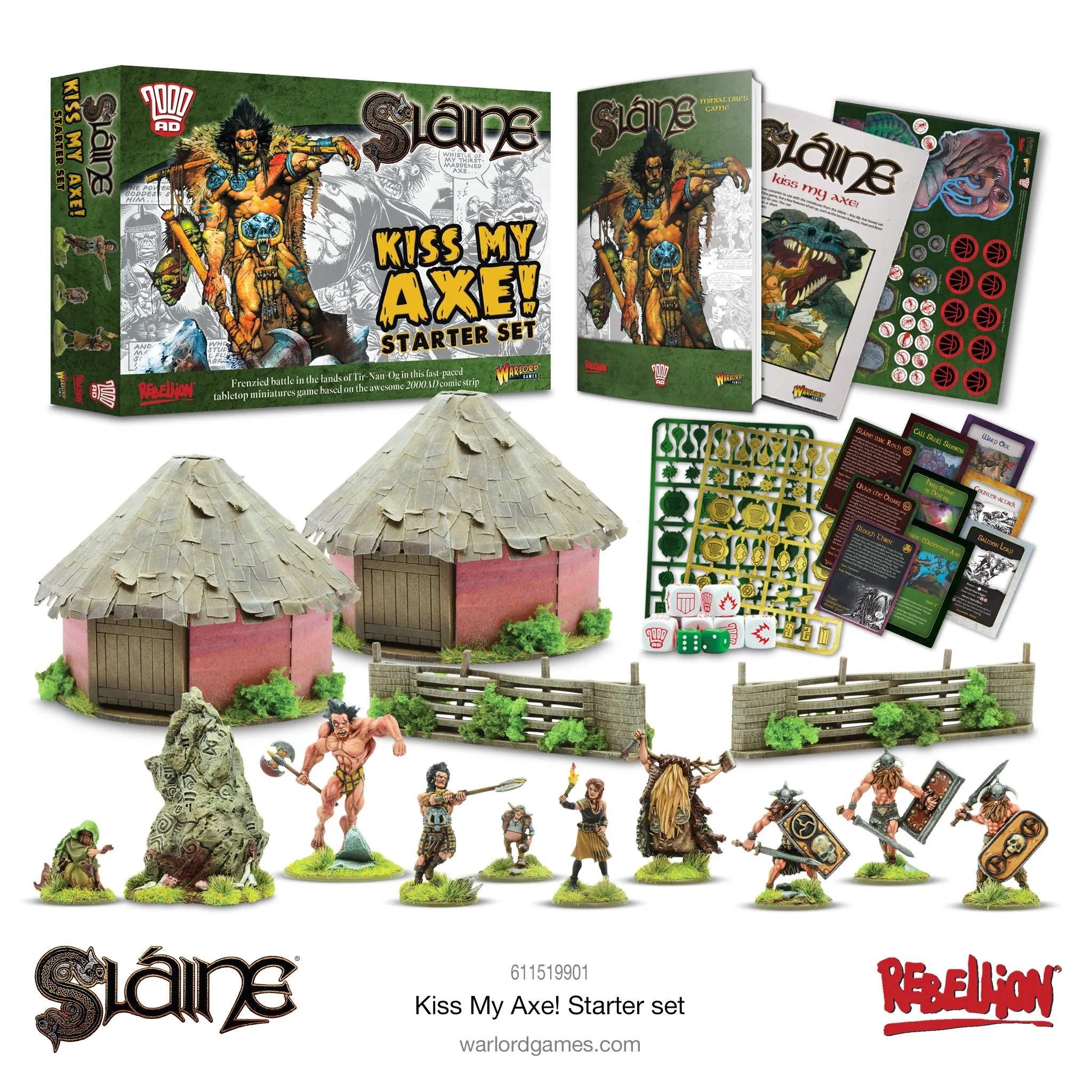 Sláine - Kiss My Axe! Starter Set - Imagen 2