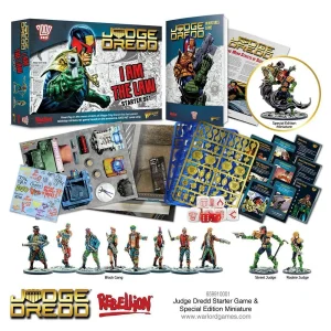 Judge Dredd Starter Game I Am The Law!