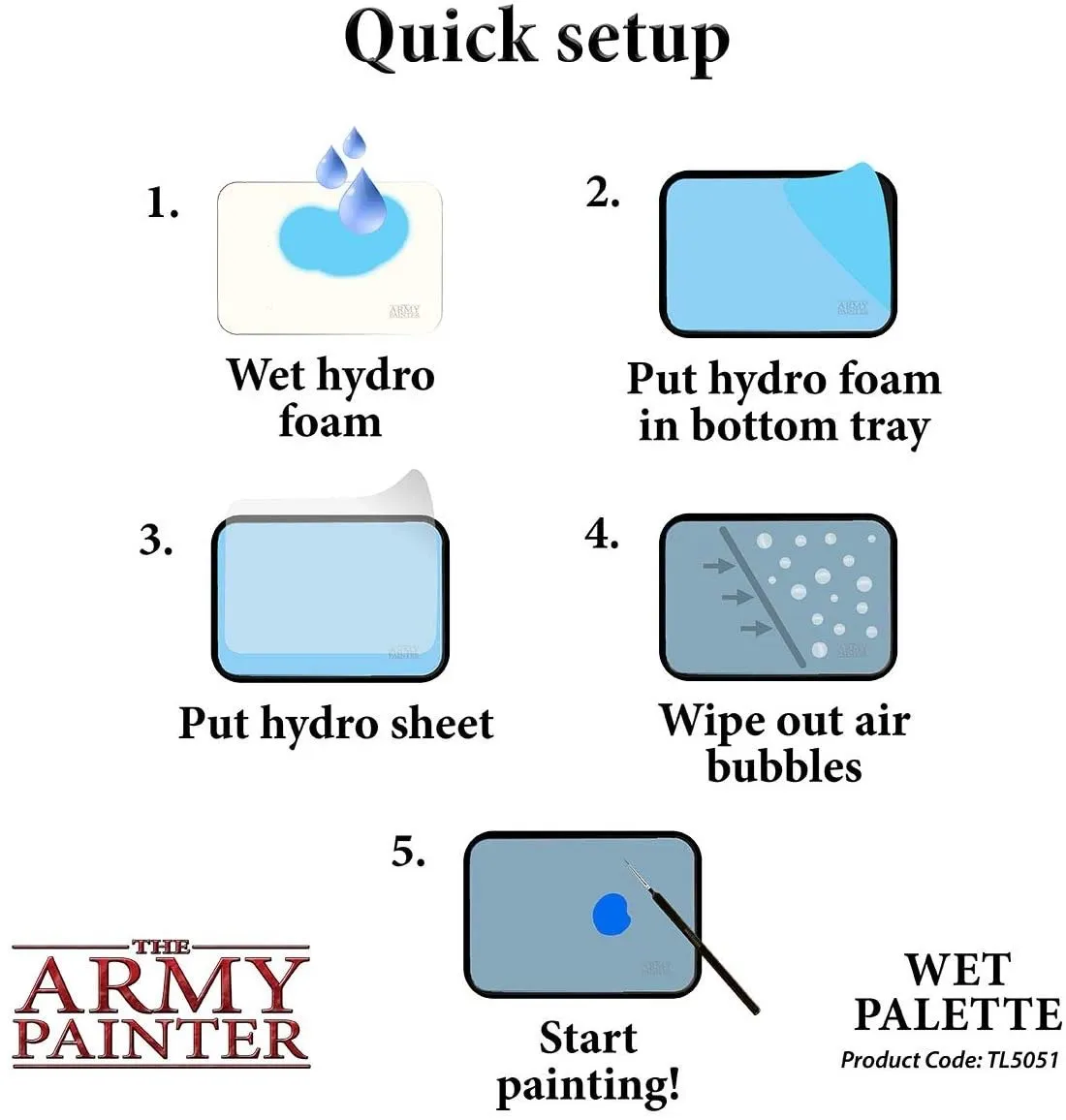 Wet Palette Hydro Pack (refill) - Imagen 3